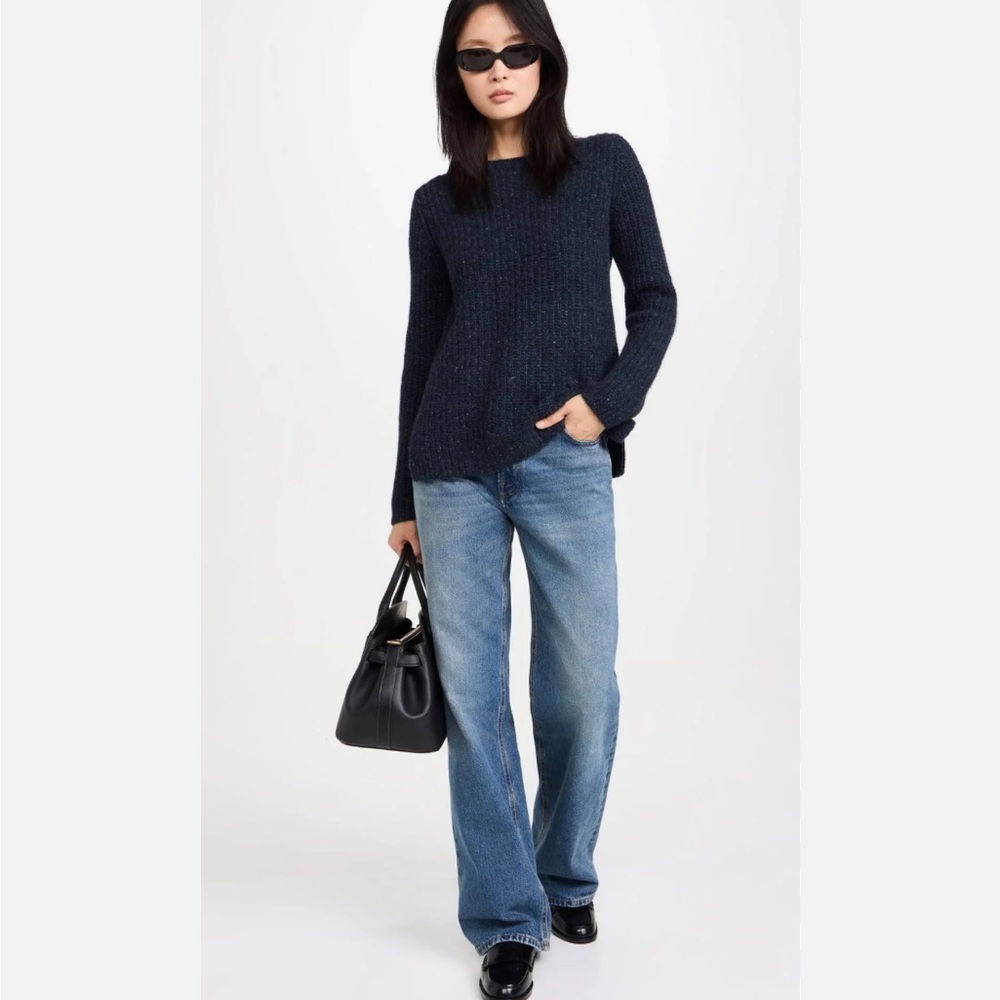 Vince Donegal Blue Cashmere Sweater, size Small, NWT - Picture 4 of 11